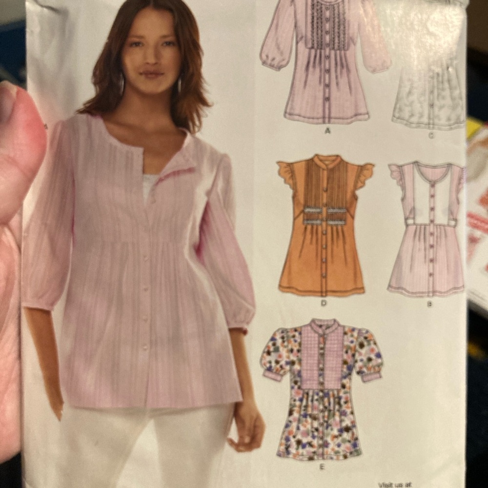 Patterns for tops